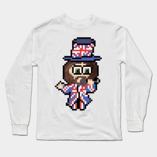 british ry cropped Long Sleeve T-Shirt